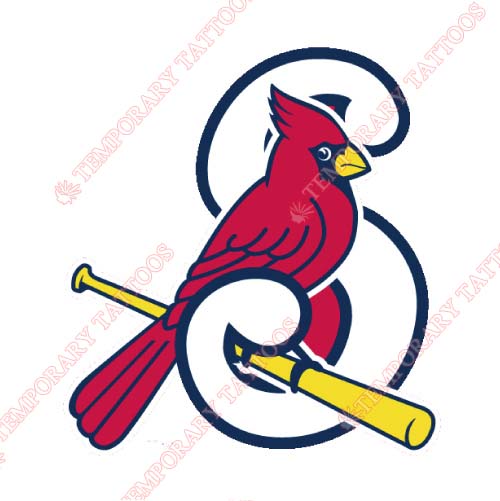 Springfield Cardinals Customize Temporary Tattoos Stickers NO.7779